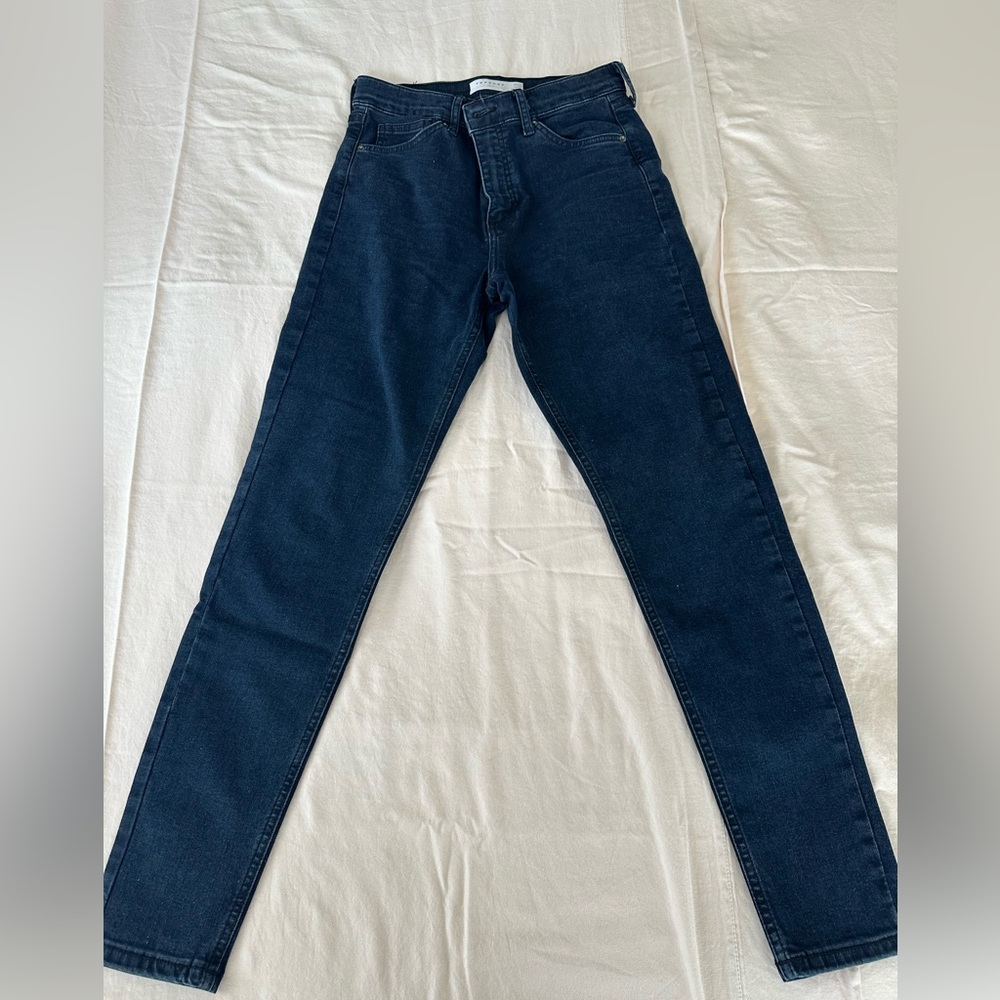 Topshop Jamie Women's Dark Blue Skinny Jeans